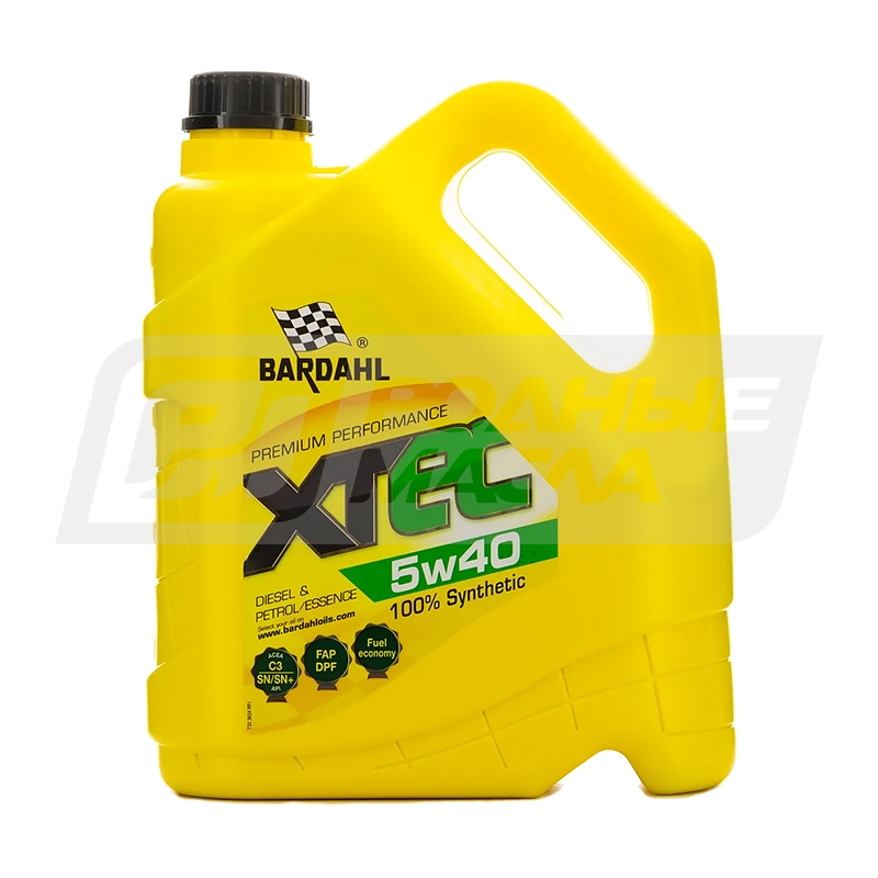 BARDAHL XTEC 5W40, 4л 36342